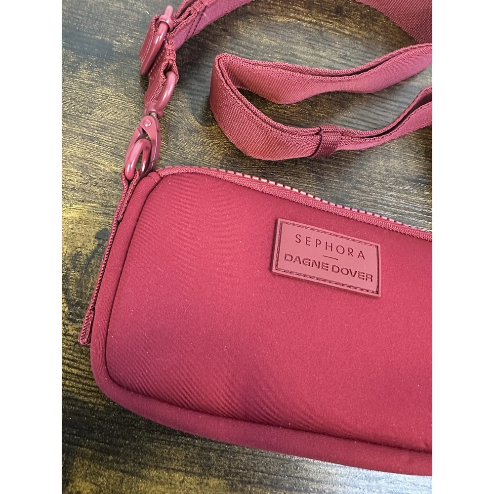 Dagne Dover x Sephora Mara Neoprene Phone Sling Spice Red Limited Edition Bag - Picture 4 of 14